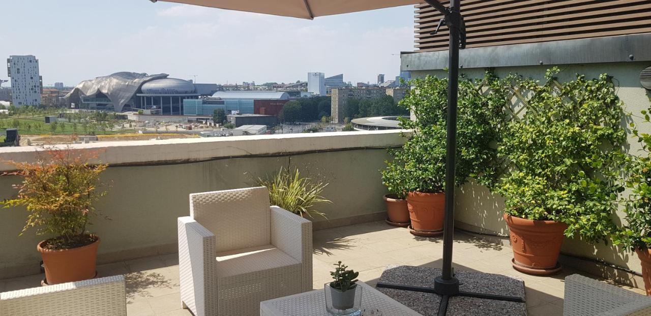 City Life Sky Apartment- Mico- Breathtaking Penthouse 밀라노 외부 사진