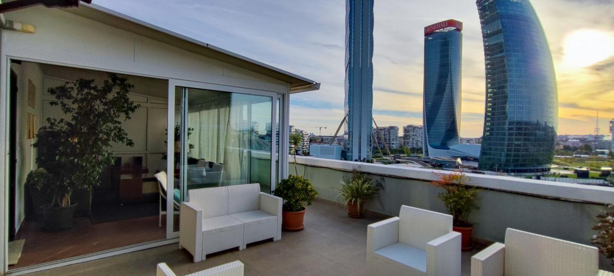 City Life Sky Apartment- Mico- Breathtaking Penthouse 밀라노 외부 사진